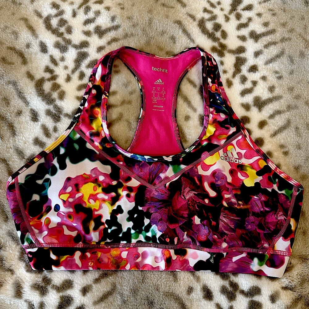 Adidas Techfit Climalite sports bra-XL